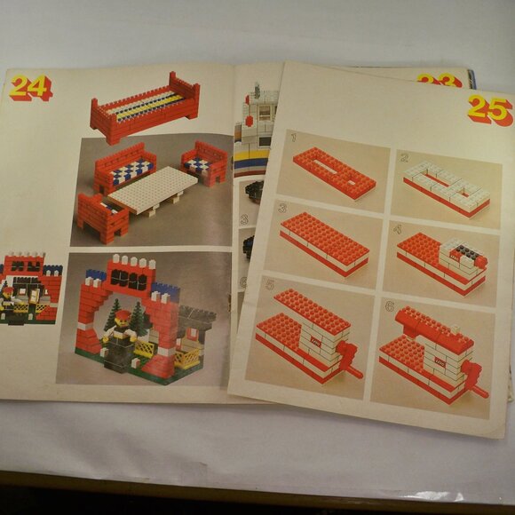 Vintage *6000 LEGOLAND Book, *Idea Book No.2 & *901 Universal Motor Set Booklet - Picture 10 of 10
